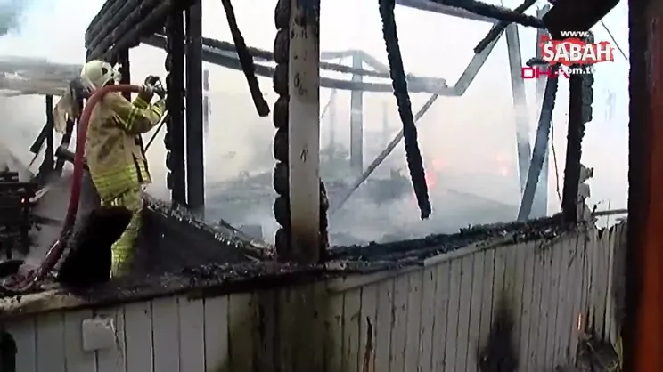 İstanbul Şile'de yangın: Küle döndü!