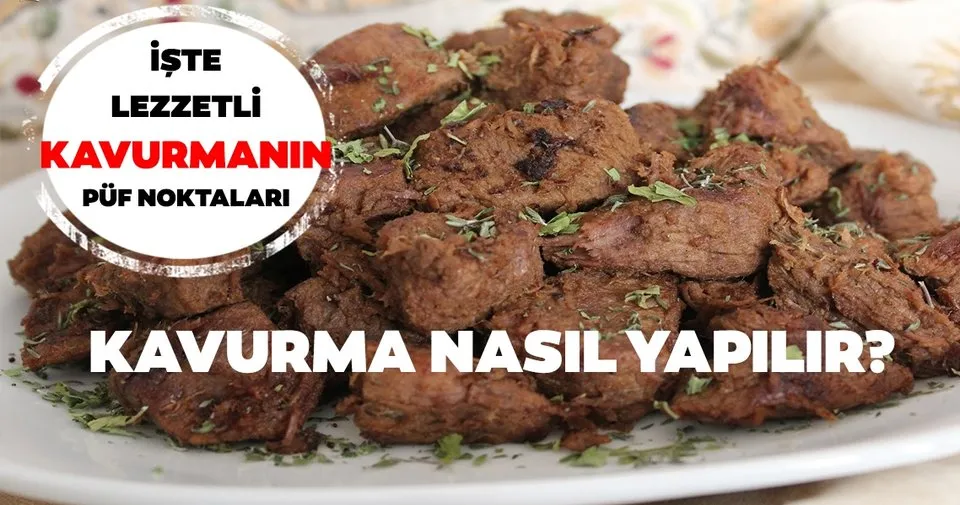 dana eti kavurma tarifi