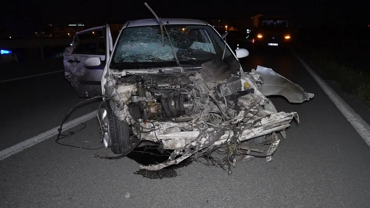 Kırıkkale'de feci kaza: Otomobilden fırlayan sürücü hayatını kaybetti