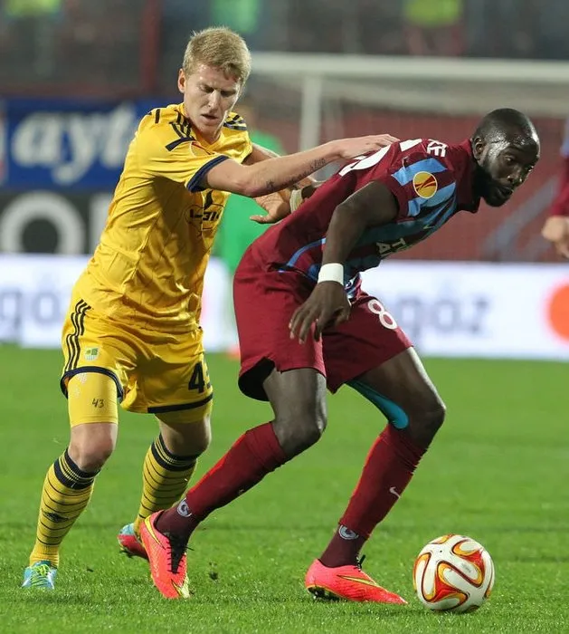 Trabzonspor - Metalist Kharkiv maçının fotoğrafları