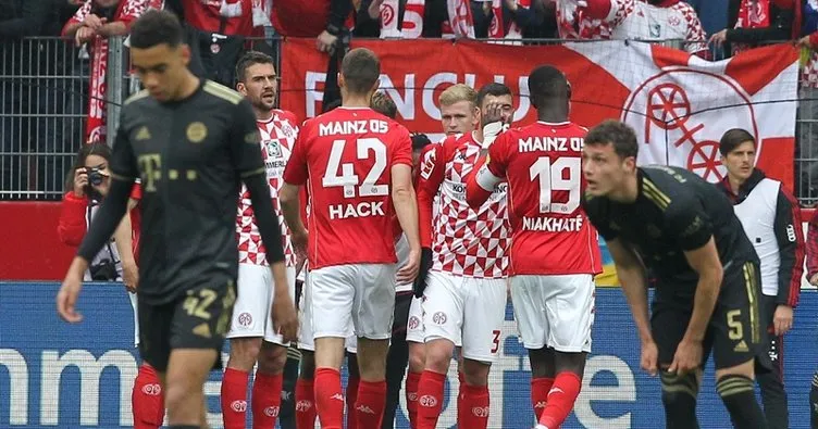 Bayern Münih deplasmanda Mainz’a 3-1 yenildi