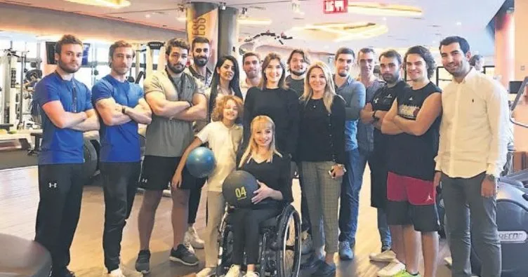 Engel tanımayan sporcudan Türkoğlu’na ziyaret