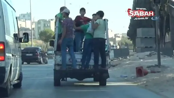 Gaziantep'te çocukların kamyonet kasasında ölüm yolculuğu
