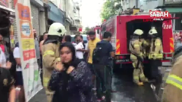 İstanbul Fatih’te korkutan otel yangını: Otelde kalanlar tahliye edildi