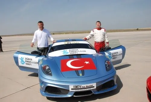 Metin Şentürk dünya rekoru kırdı