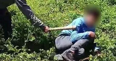 Uygunsuz görüntü paylaşanları otobanda sopayla darp etti #adana