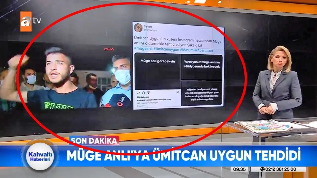 Aleyna Cakir In Olumu Olayinin Bas Suphelisi Umitcan Uygun Un Abisinden Muge Anli Ya Olum Tehditi Video Videosunu Izle Son Dakika Haberleri