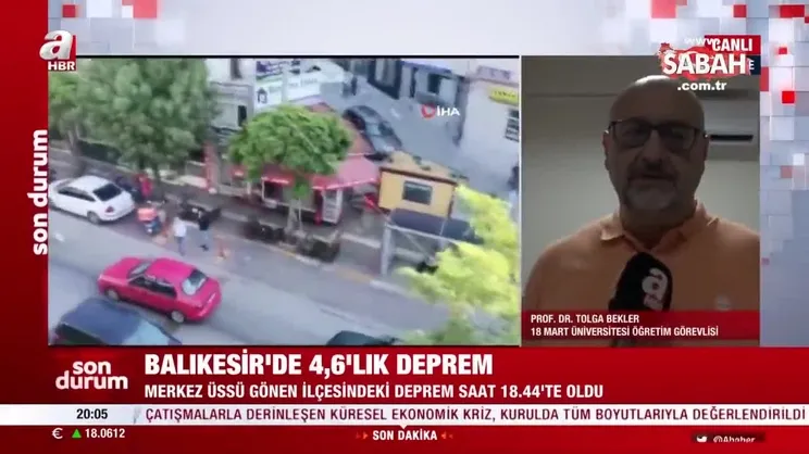 SON DAKİKA: İstanbul'da hissedilen Balıkesir depremi paniğe neden oldu! | Video
