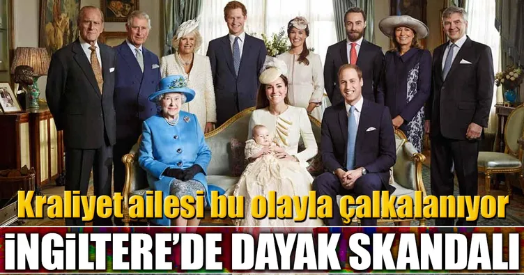 Kraliyet ailesinde dayak skandalı