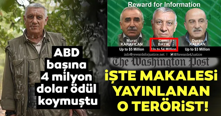 Washington Post'un makalesini yayımladığı Bayık ABD'nin terör listesinde