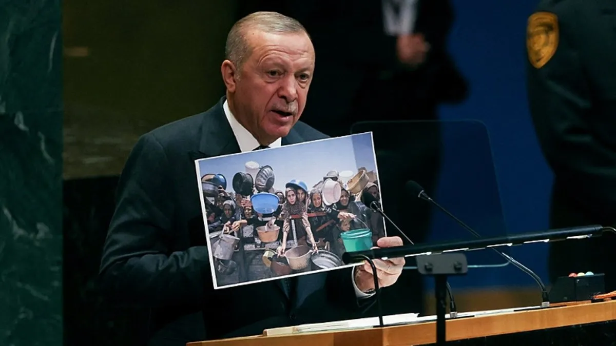 SON DAKİKA: Başkan Erdoğan Gazze'deki soykırımı fotoğraflarla anlattı: İnsanlığın dip noktası...