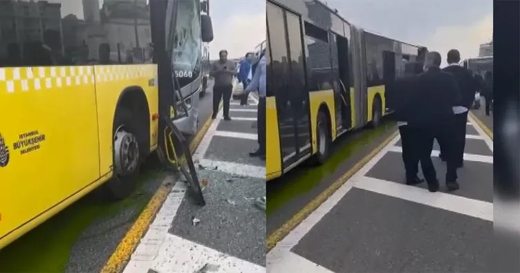 İstanbul Beylikdüzü’nde iki metrobüs çarpıştı! Yaralılar var: Kazanın detayları ortaya çıktı