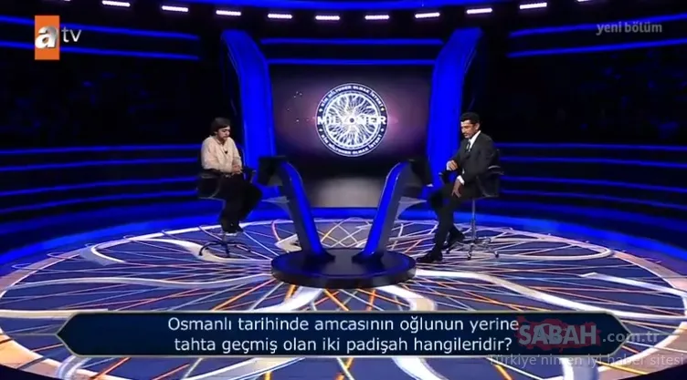 Kim Milyoner Olmak İster’de heyecan yaratan 300 bin TL’lik soru! Milyoner’de yarışmacı öyle bir karar verdi ki…