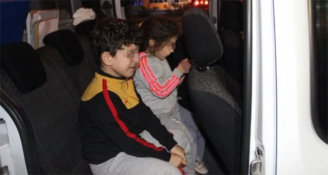 Konya’da akılalmaz olay! Çocuklarını tramvayda unuttu
