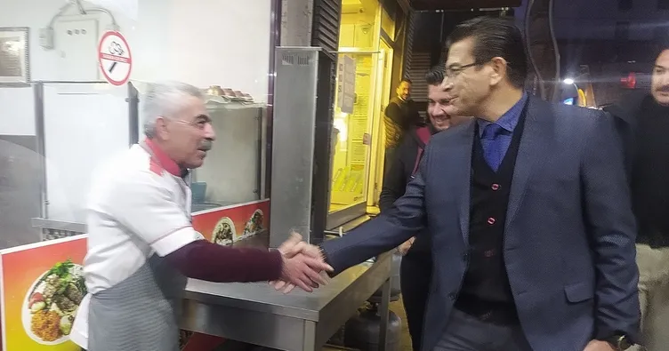 Emniyet Müdürü esnafları gezdi