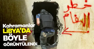 Libya’dan SON DAKİKA görüntüleri: İmha ekibi kahramanlarımız böyle görüntülendi