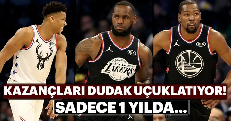 Here are the most profitable NBA basketball players