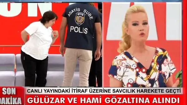 Müge Anlı'da son dakika cinayet itirafı şoku!  Polis katil zanlılarını canlı yayında böyle gözaltına aldı | Video