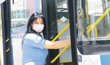 Oğlu değil kızı şoför oldu