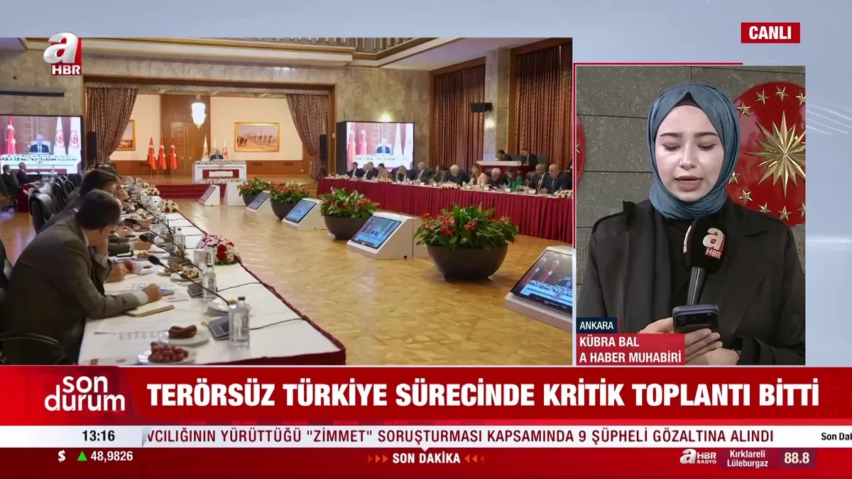 Milli Dayanışma ve Bütünleşme Kurulu toplantısı sona erdi | Video