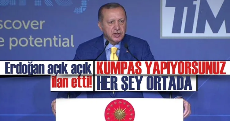 Cumhurbaşkanı Erdoğan kredi derecelendirme kuruluşlarına seslendi