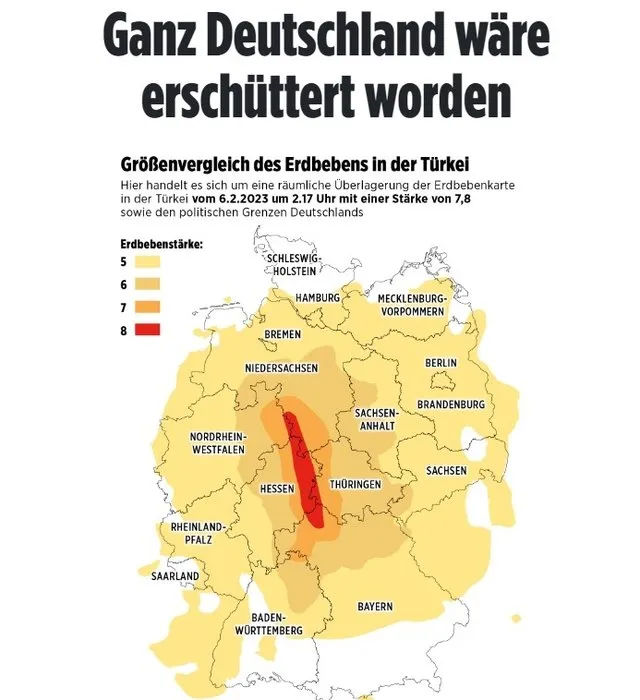Kahramanmaraş depremi için Alman basınında dikkat çeken ifadeler: Bizde olsa tüm ülke sarsılırdı!