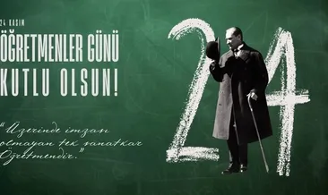 EN GÜZEL ÖĞRETMENLER GÜNÜ MESAJLARI 2025: 24 Kasım Öğretmenler Günü mesajları TIKLA-GÖNDER