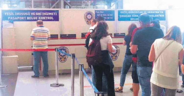 5 bin pasaporta el konuldu