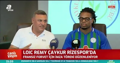 Loic Remy Çaykur Rizespor’a imzayı attı