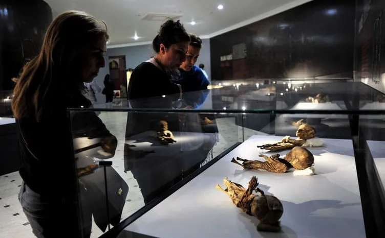 Binlerce yıllık mumyalar Aksaray Müzesi’nde