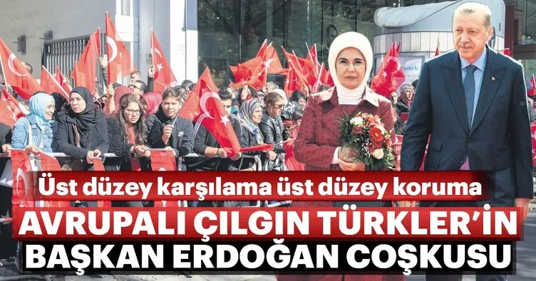 Avrupalı Çılgın Türkler’in Başkan coşkusu