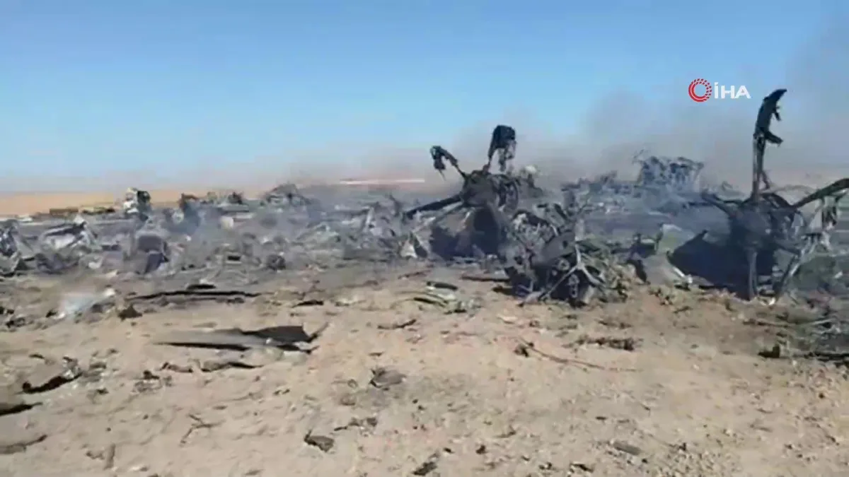 İran’ın düşürdüğünü iddia ettiği Amerikan C-130 Hercules uçağı enkazı kamerada | Video videosunu izle İran’ın düşürdüğünü iddia ettiği Amerikan C-130 Hercules uçağı enkazı kamerada | Video videosunu izle