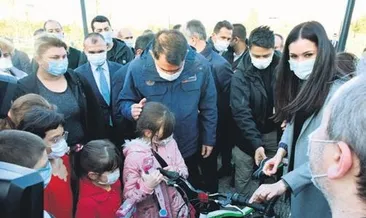 Bakan Kurum’dan anlamlı hediye