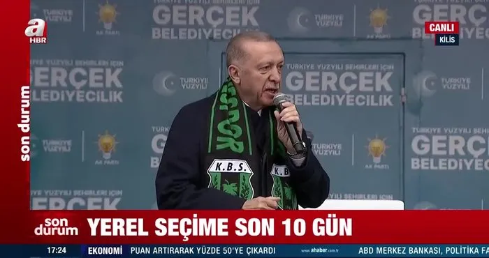 Son Dakika: Başkan Erdoğan’dan Kilis’te önemli açıklamalar!