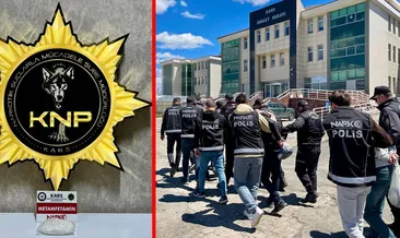 Kars'ta zehir tacirlerine şafak operasyonu: 2 tutuklama #kars