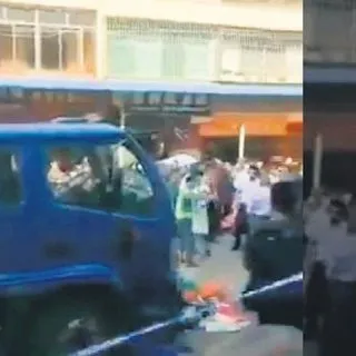 Çin de kamyon kazası 10 ölü 16 yaralı