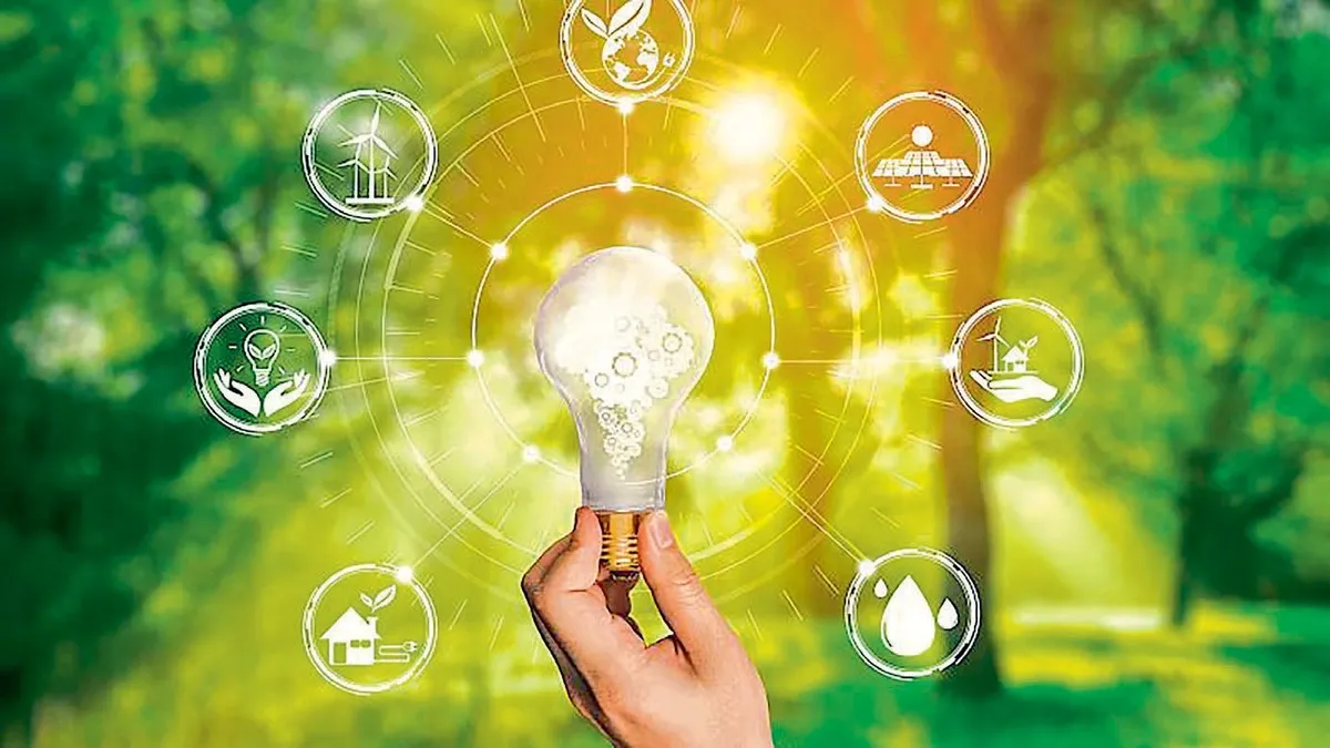 Devletin karbon salımını azaltan şirketlere enerji faturasının %30'unu ödediğini gösteren görsel.