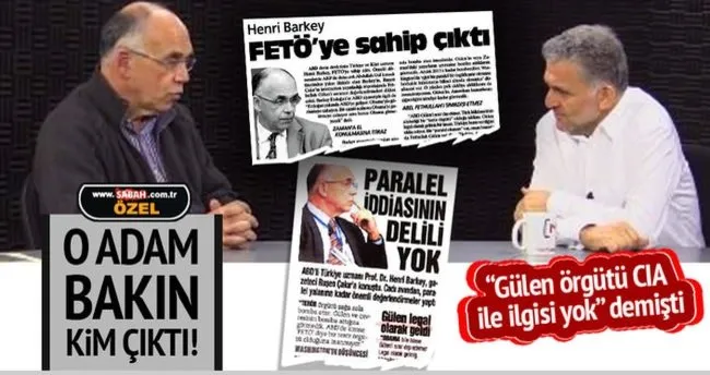 Henri Barkey bakın kim çıktı!