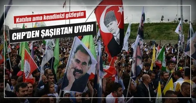 Chp Hdp Mitingi Icin Bayrak Uyarisi Son Dakika Haberler