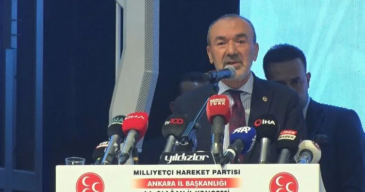 MHP Ankara 14. Olağan İl Kongresi yapıldı! Mevcut başkan Doğan güven tazeledi