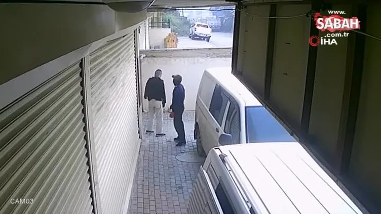 Hırsızları kepenk durdurdu! Eşine az rastlanan hırsızlık girişimi kamerada