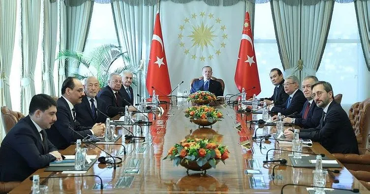 Başkan Erdoğan, Türk Devletleri Teşkilatı Aksakallar Konseyi heyetini kabul etti