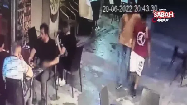 Beyoğlu’nda korkunç cinayet! Tartıştıkları adamı sırtından vurdu | Video