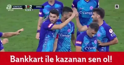 GOL | Giresunspor 1-2 52 Orduspor FK