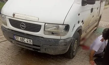 Minibüsüne bineceği sırada saldırıya uğradı: Ağır yaralandı! #yalova