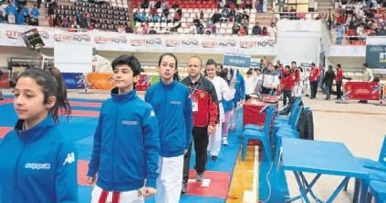 Gaziantep’te karate şampiyonası