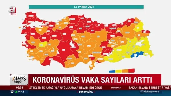 Türkiye güncel koronavirüs risk haritası: Düşük, orta, yüksek ve çok yüksek riskli iller hangileri, koronavirüs risk haritası değişti! | Video