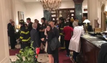 ABD’de Türk gazetecilerin kaldığı otelde yangın alarmı