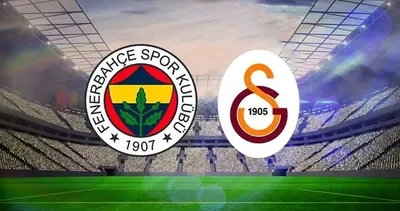 Galatasaray-Fenerbahçe derbi tarihi belli oldu! Galatasaray-Fenerbahçe derbisi ne zaman, saat kaçta?