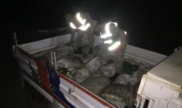 Van’da kaçak avlanan 3 ton inci kefali ele geçirildi